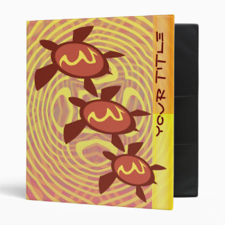Lightning Turtles Customizable Art Binder