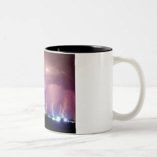 lightning Two-Tone coffee mug