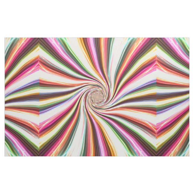 Lightning Warp Swirl Fabric (Yard)