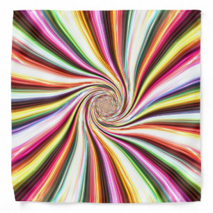 Lightning Warp Twist Bandana