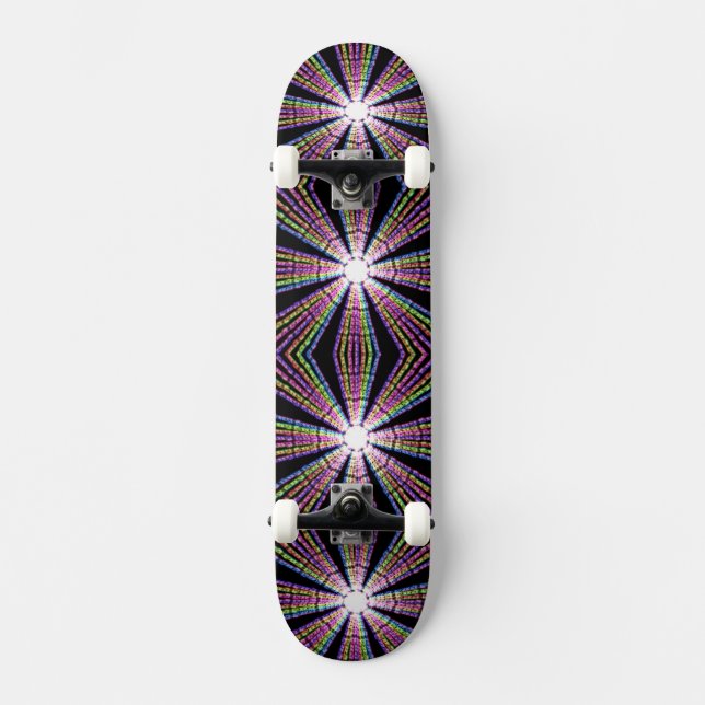 Lightning zoom skateboard deck (Front)