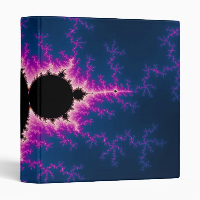 Lightningbrot - Fractal 3 Ring Binder (Front/Spine)