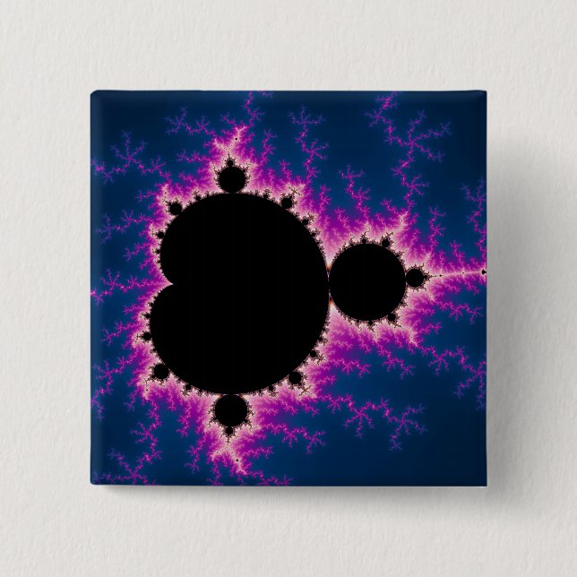 Lightningbrot - Fractal Button (Front)