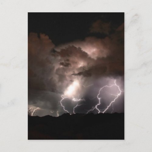 Lightnings epic power postcard
