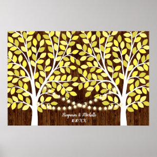 Lights - 200 Signature Guest Book Alternative