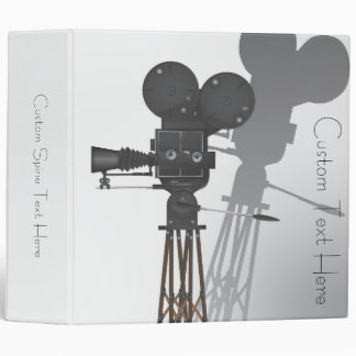 Lights! Camera! Action! 3 Ring Binder