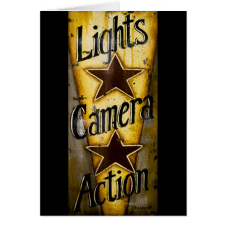 Lights, Camera, Action Cards
