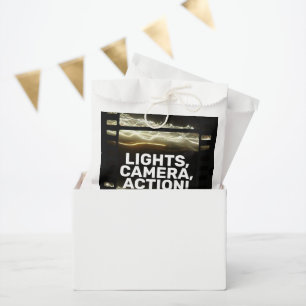 LIGHTS, CAMERA, ACTION! FAVOR BAG