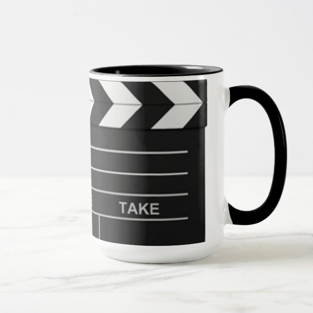 Lights Camera Action Mug (Right)