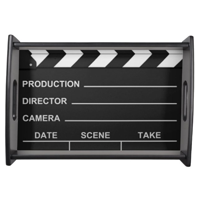 Lights Camera Action Serving Tray (Front)