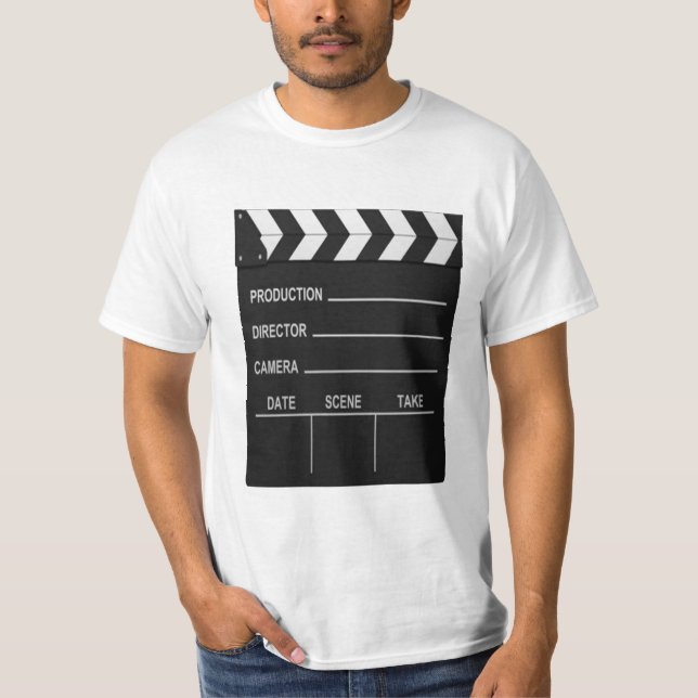 Lights Camera Action T-Shirt (Front)