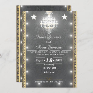 Lights-chandelier Invitation
