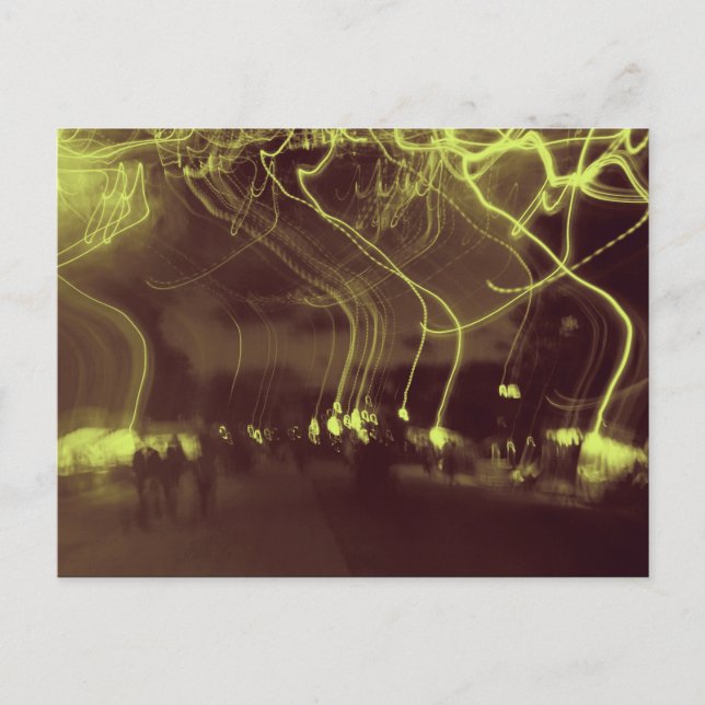 "Lights Go Walking" - Postcard (Front)