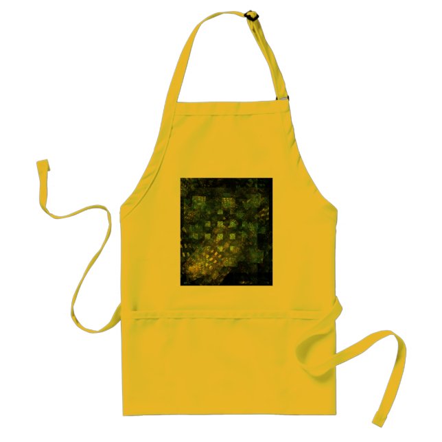 Lights in the City Abstract Art Apron (Front)