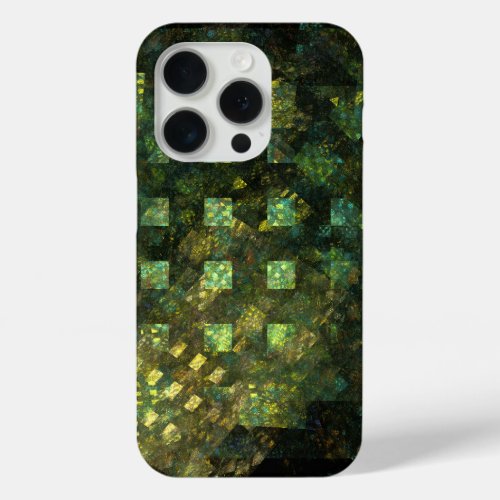 Lights in the City Abstract Art iPhone 15 Pro Case