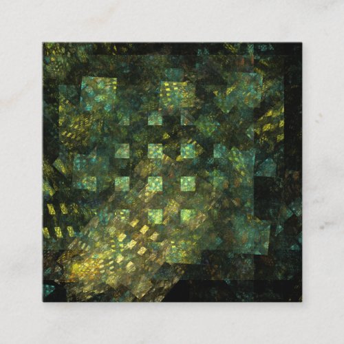 Lights in the City Abstract Art Enclosure Card