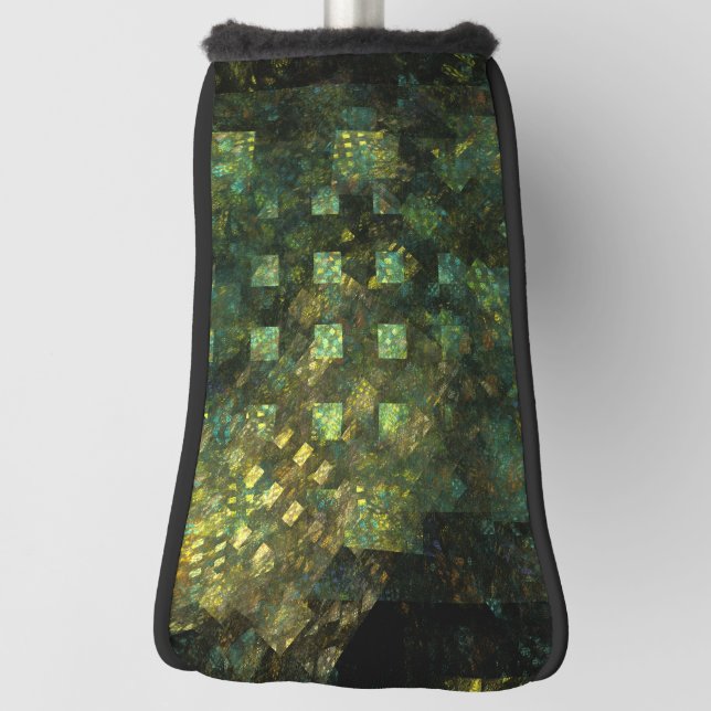 Lights in the City Abstract Art Golf Head Cover (Rotate 90)