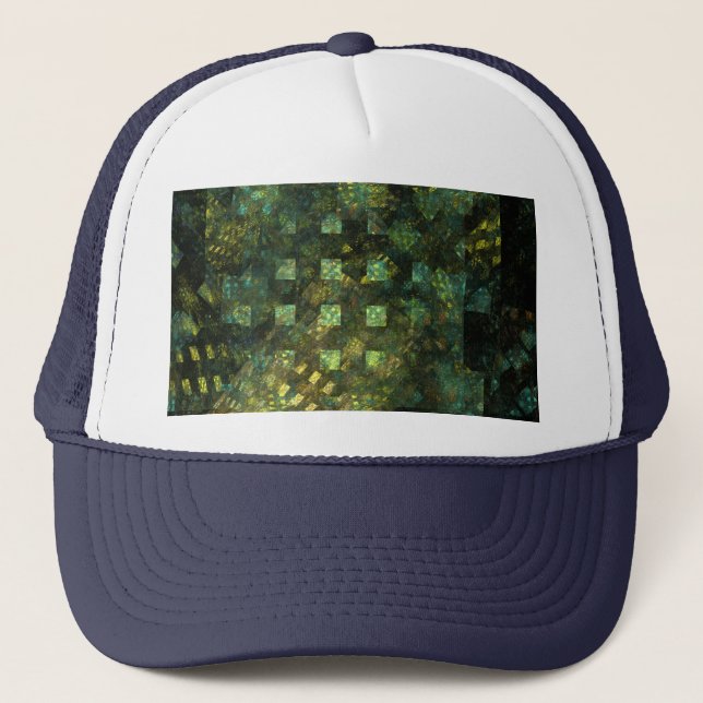 Lights in the City Abstract Art Hat (Front)