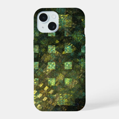 Lights in the City Abstract Art iPhone 15 Case