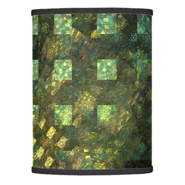 Lights in the City Abstract Art Lamp Shade (Front)