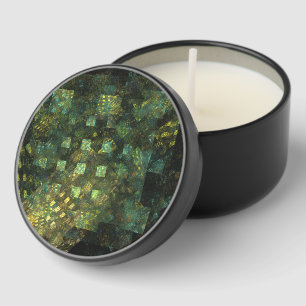 Lights in the City Abstract Art Mini Candle Favors