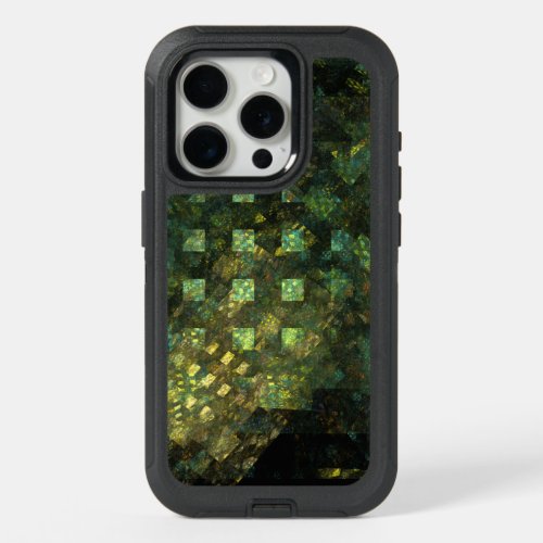 Lights in the City Abstract Art iPhone 15 Pro Case