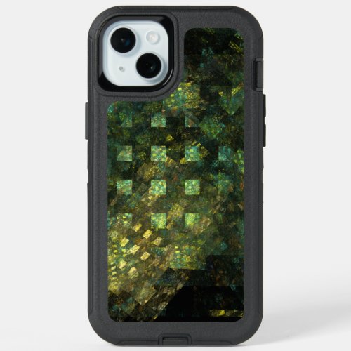 Lights in the City Abstract Art iPhone 15 Plus Case