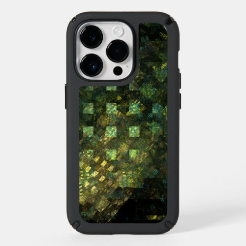 Lights in the City Abstract Art Speck iPhone 14 Pro Case