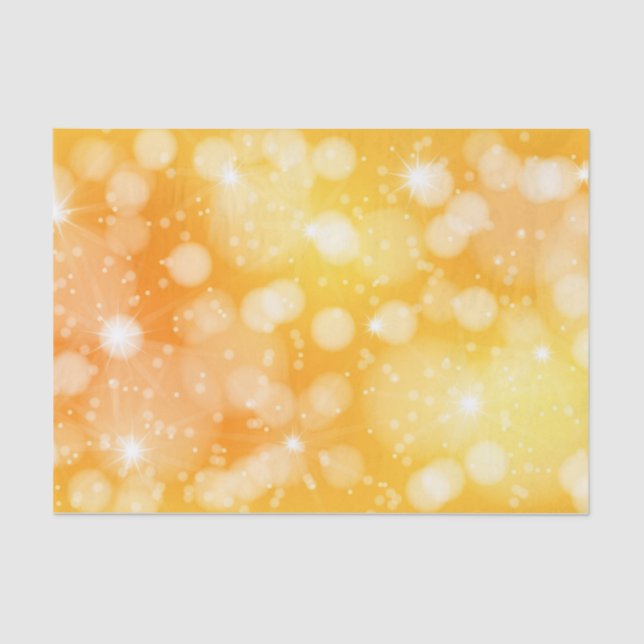 Lights in Yellow Tissue Paper (Front)