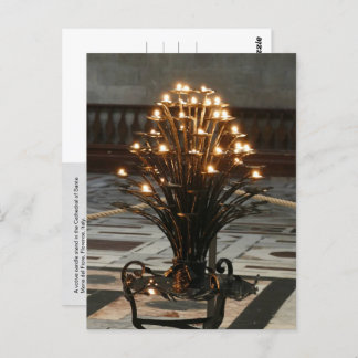 Lights of Faith, Florence, Italy  -  Postcard