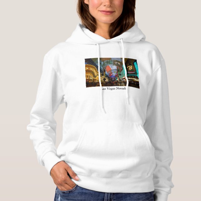 Lights Of Fremont Street Hoodie (Front)