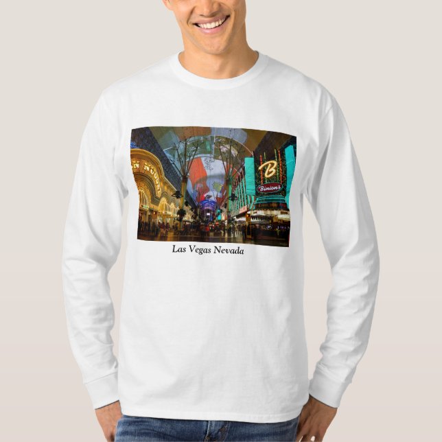 Lights Of Fremont Street T-Shirt (Front)