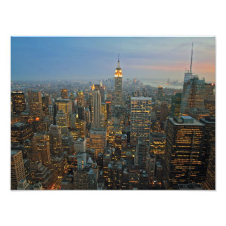 Lights of Manhattan Photo Print