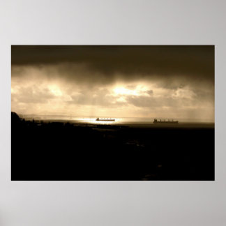 Lights On The River Poster