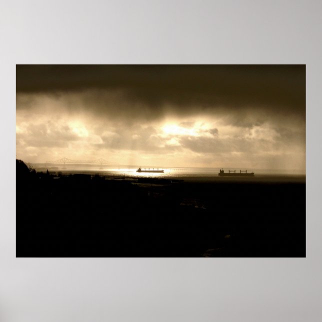 Lights On The River Poster (Front)