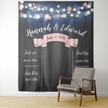 Lights Wedding Backdrop  Photo Prop  Custom by TheArtyApples at Zazzle