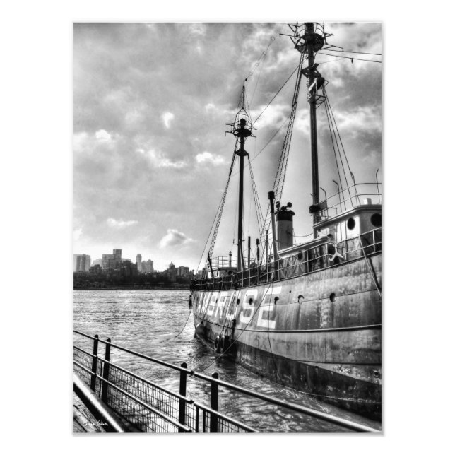 Lightship Ambrose Photo Print (Front)