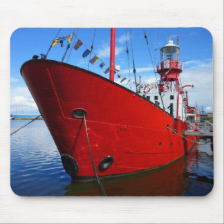 Lightship, Cardiff Bay, Cardiff, Wales Mouse Pad