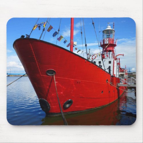 Lightship Cardiff Bay Cardiff Wales Mouse Pad