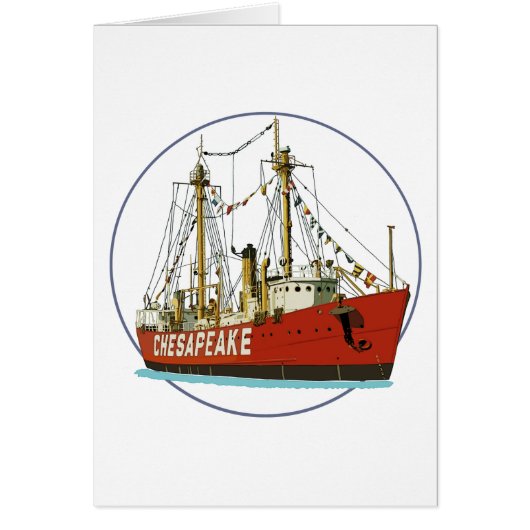 Lightship Chesapeake Cards (Front)