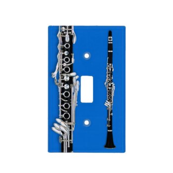 Lightswitch Cover - Clarinet - Pick Your Color! by inpMusicAndArt at Zazzle