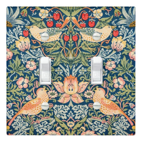 LIGHTSWITCH COVER  MORRIS STRAWBERRY THIEVES