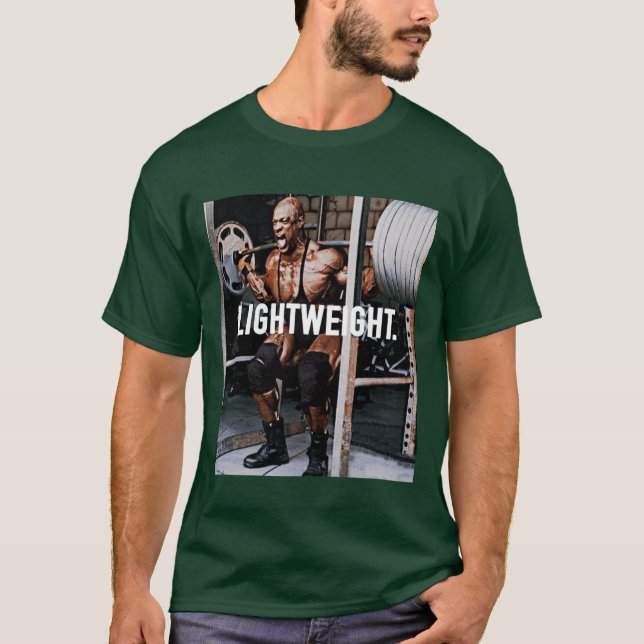Lightweight Ronnie Coleman gift T-Shirt (Front)