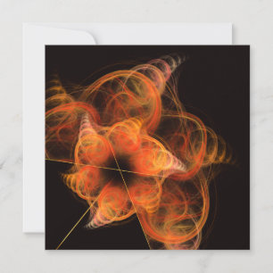 Lightworks Abstract Art Fractal of Fiery Energy