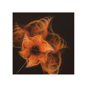 Lightworks Abstract Art Fractal of Fiery Energy