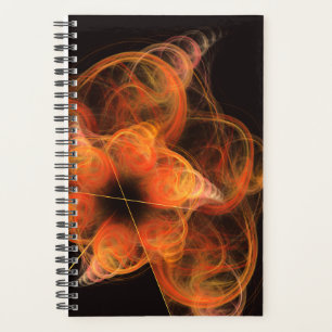 Lightworks Abstract Art Fractal of Fiery Energy Planner