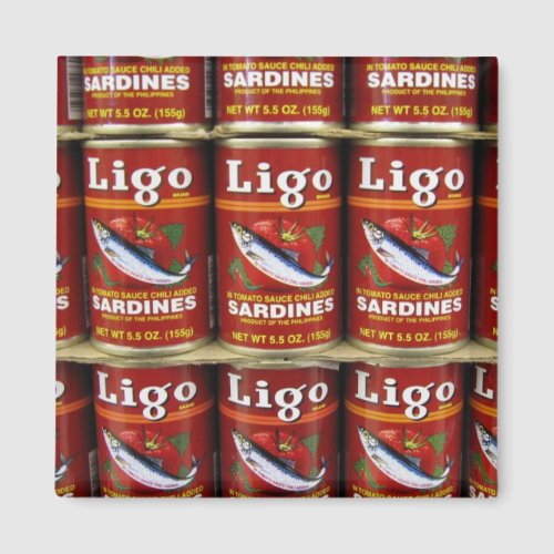 Ligo Sardine Can Magnet