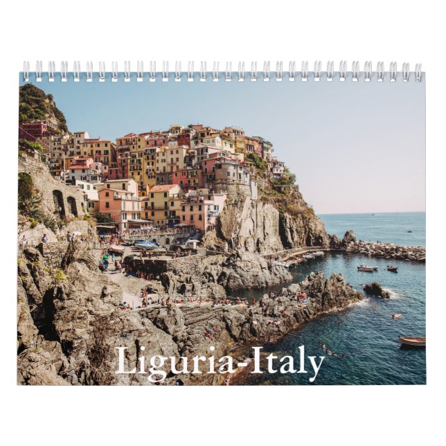 Liguria-Italy Calendar (Cover)