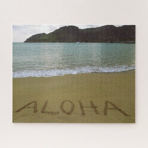 Lihue Kauai Ocean Aloha Jigsaw Puzzle