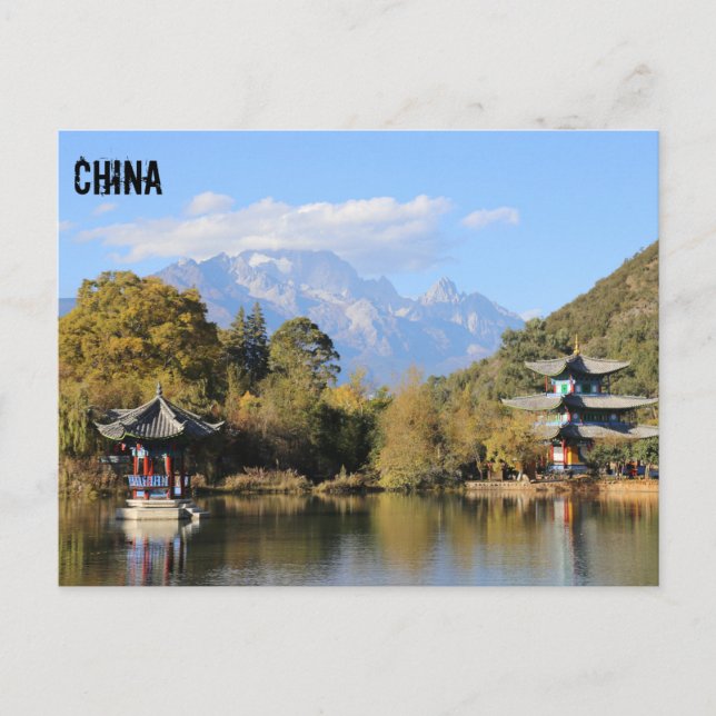 Lijiang, China Postcard (Front)